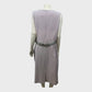 Jacques Vert Purple Heather Drape Dress - Size 20