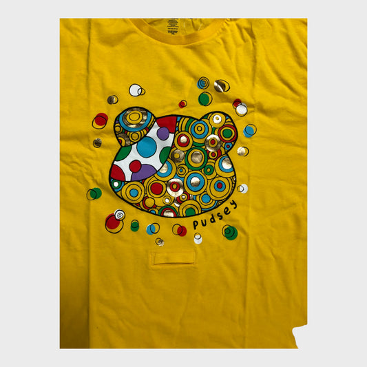 Pudsey Easy on T - Shirt with Feeding Tube Hole