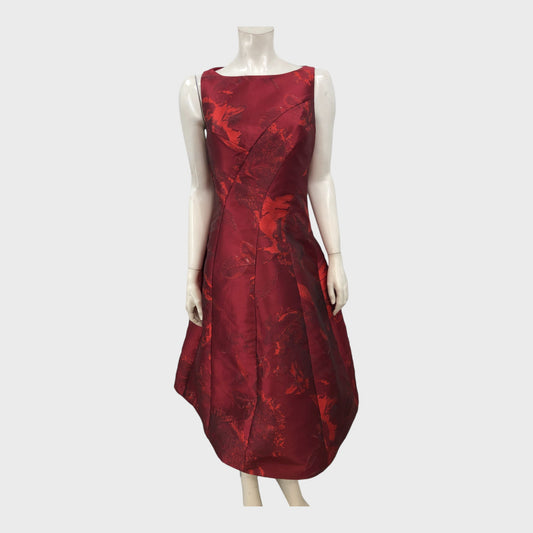 Debut Red A-Line Dress - Size 12