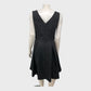 Precis Petite Black Jacquard Dress - Size 10