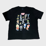 Looney Tunes Character T-Shirt. Black