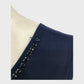 Jacques Vert Petite Navy Embellished Dress - Size 14