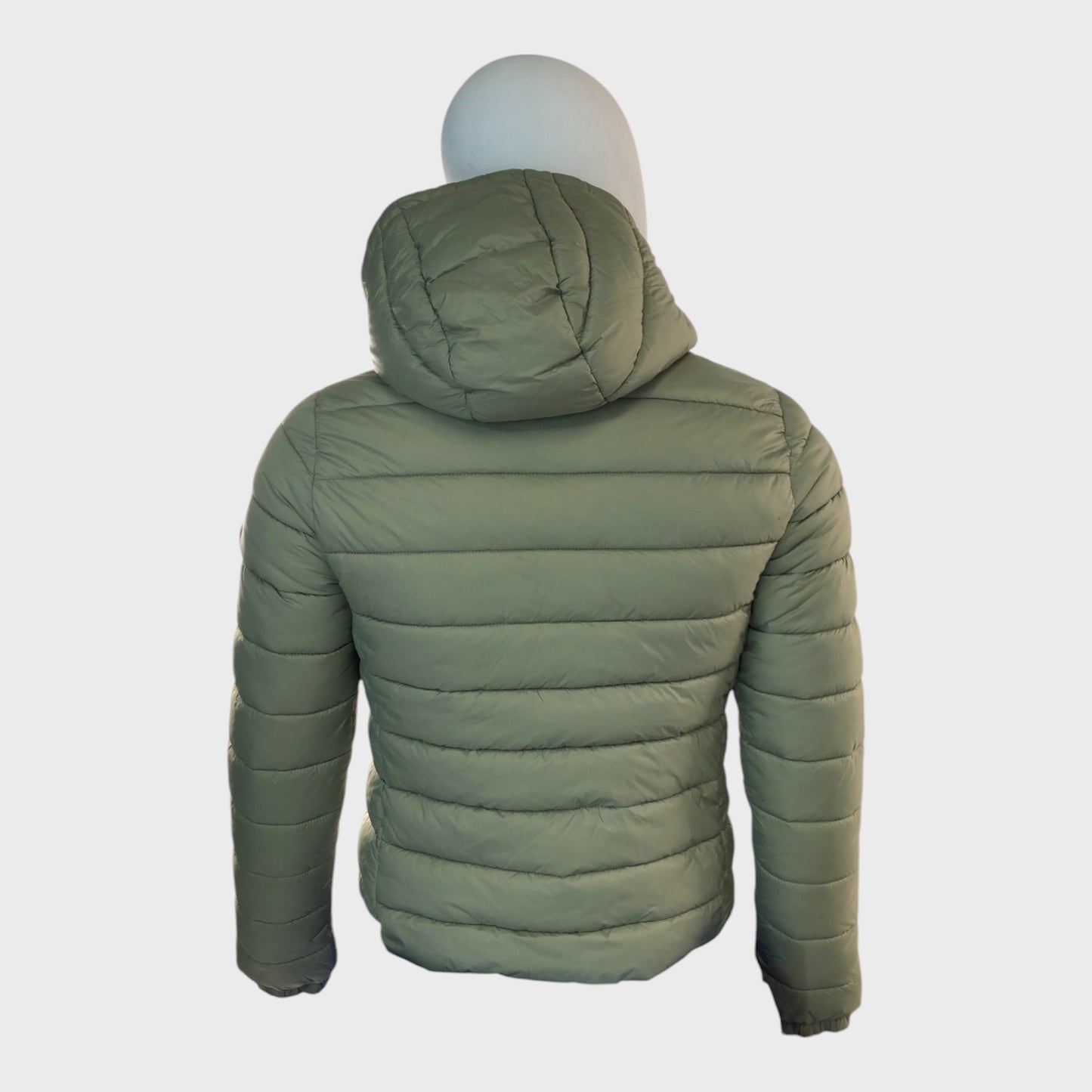 Branded Green Padded Coat -size 10