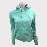 Branded Aqua Pullover Hoodie - Size 8