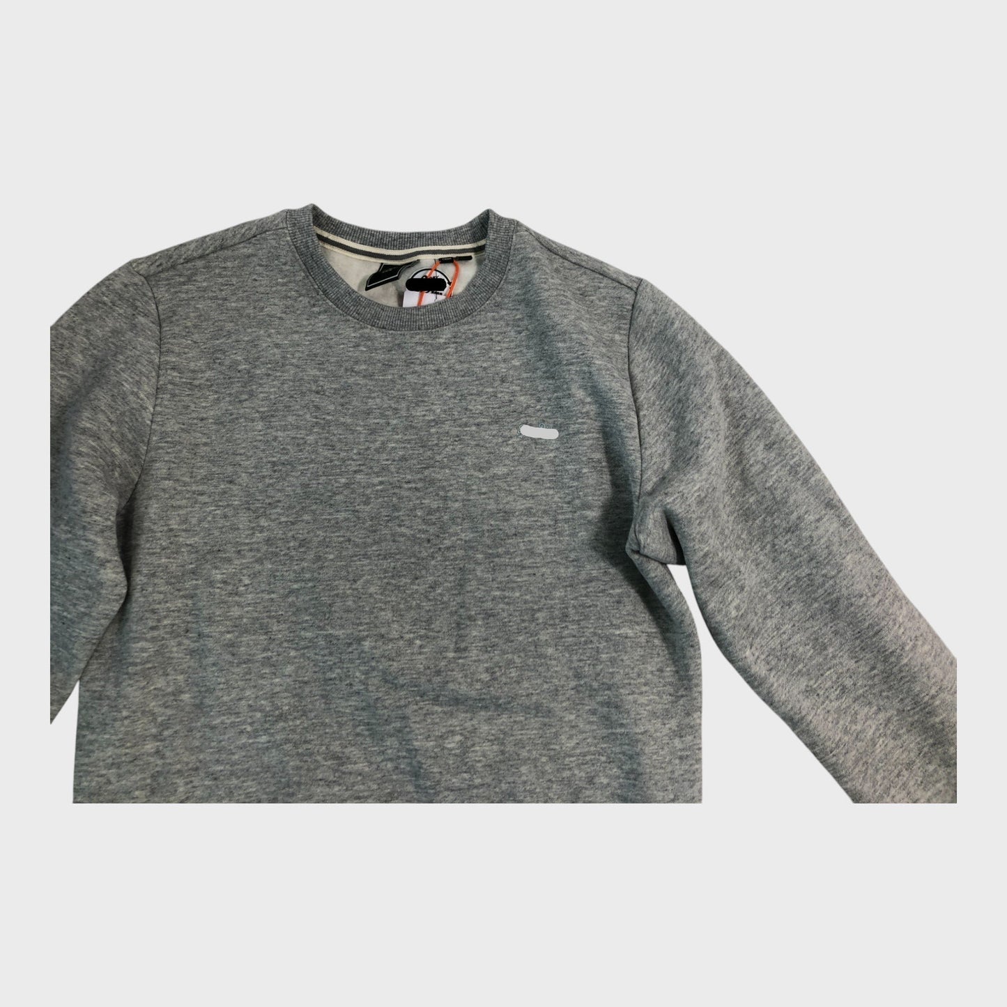 Branded Grey Sweatshirt - Size Small