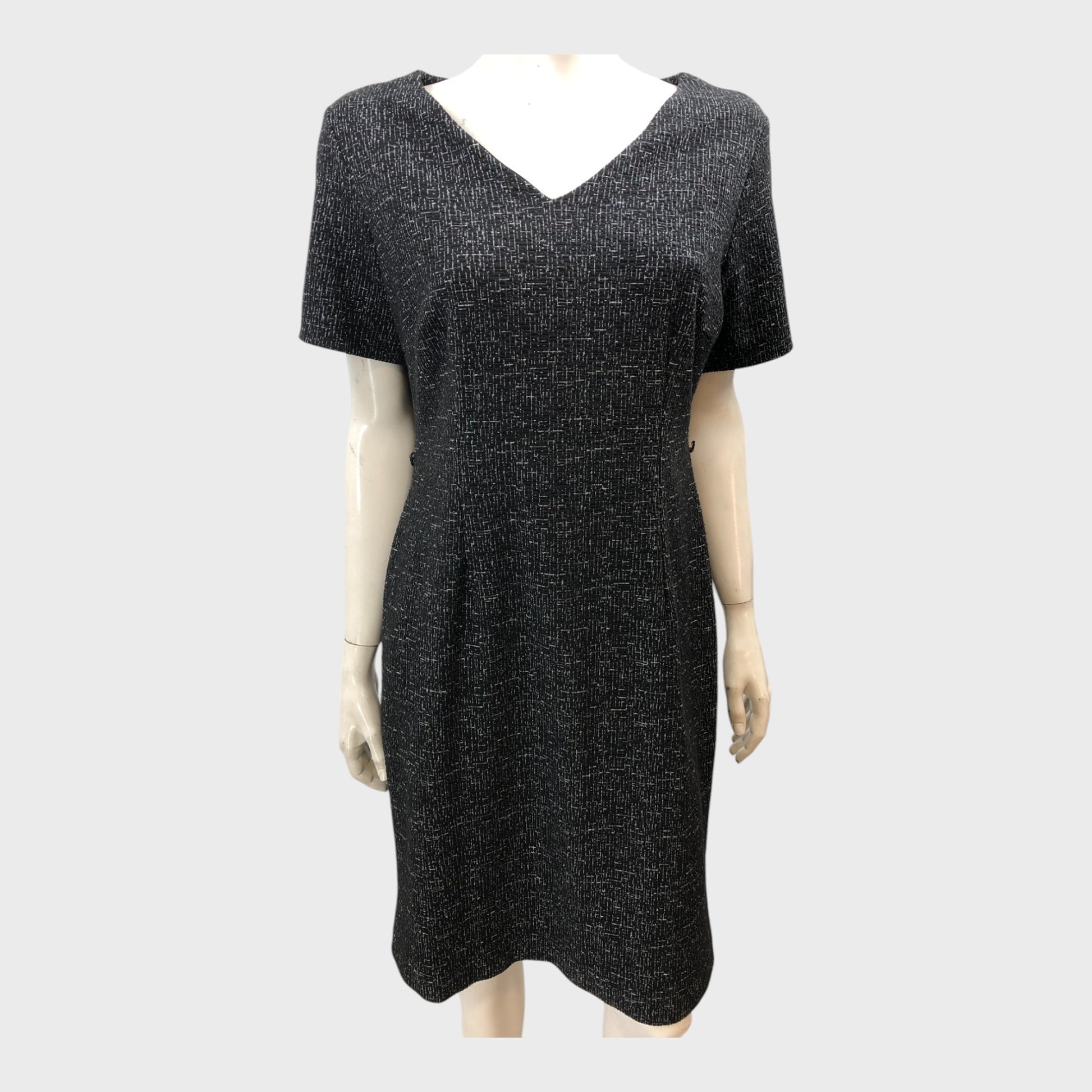 Precis Petite Texture Dress Newlife Online - Main Image