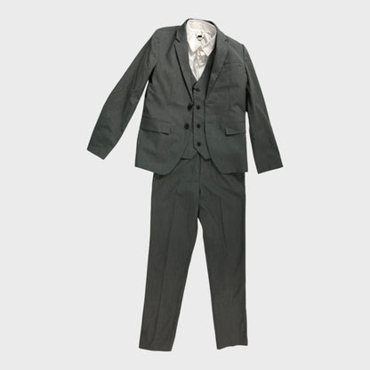 Branded Grey Suit 4 Piece Set - Size 12 Years