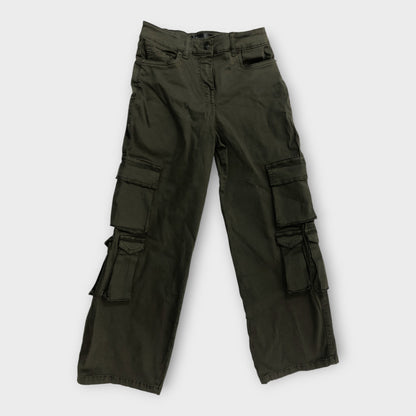 Khaki Cargo Women's Trousers