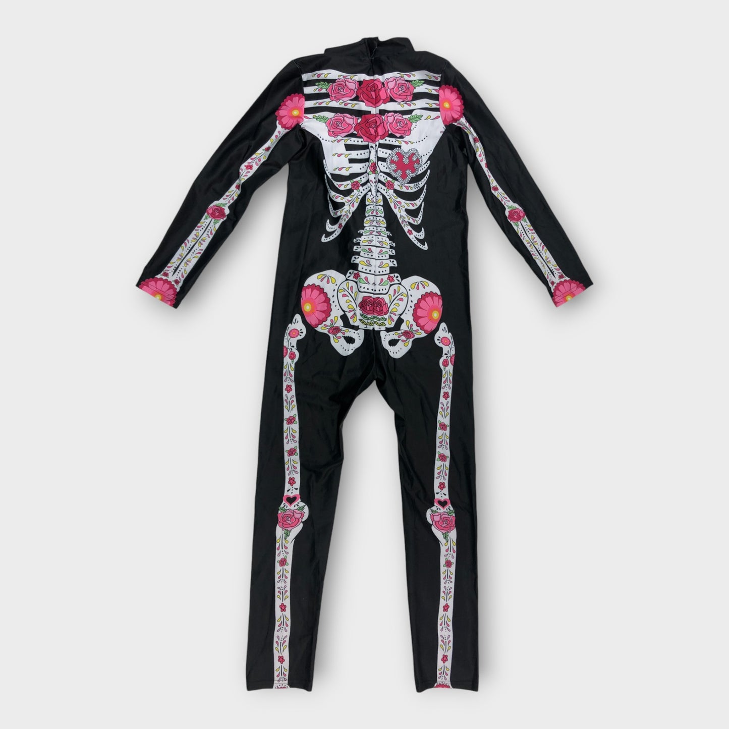 Floral Skeleton Halloween Costume For Kids