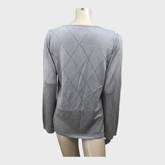 Kitri Grey Cardigan - Size 14