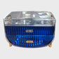 Three Tier Acrylic Blue Makeup Organiser