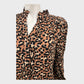 Branded Camel Animal Print Blouse - Size 12