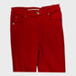 Zara Red High Waisted Skinny Jeans - Size 10