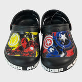 Avengers Black Crocs