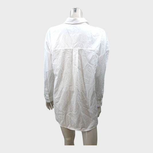 Branded Off-White Oversized Shirt - Size 12