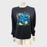 Branded Black Jungle Blues Sweatshirt - Size 12