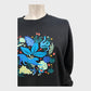 Branded Black Jungle Blues Sweatshirt - Size 12