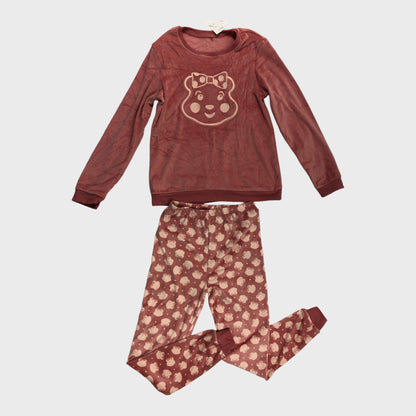 Blush Pudsey Fleece Pyjama Set