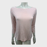 Branded Red/White Striped Top - Size 12