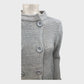 Branded Grey Knitted Cardigan - Size 12