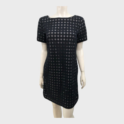 Branded Black Tennis Lace Dress - Size 12