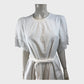 Branded White Cheesecloth Broderie Short Swing Dress