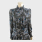 Branded Indigo Scatter Floral Short Boho Dress - UK 16