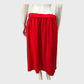 Red Midi Skirt - Size 12