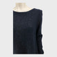 Branded Navy Lace Back Jumper - Size 12