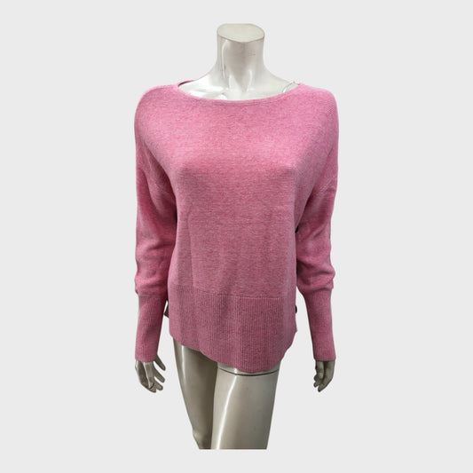 Branded Pink Button Side Jumper - Size 12