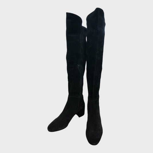Women's Black Knee High Boots Size 5.5