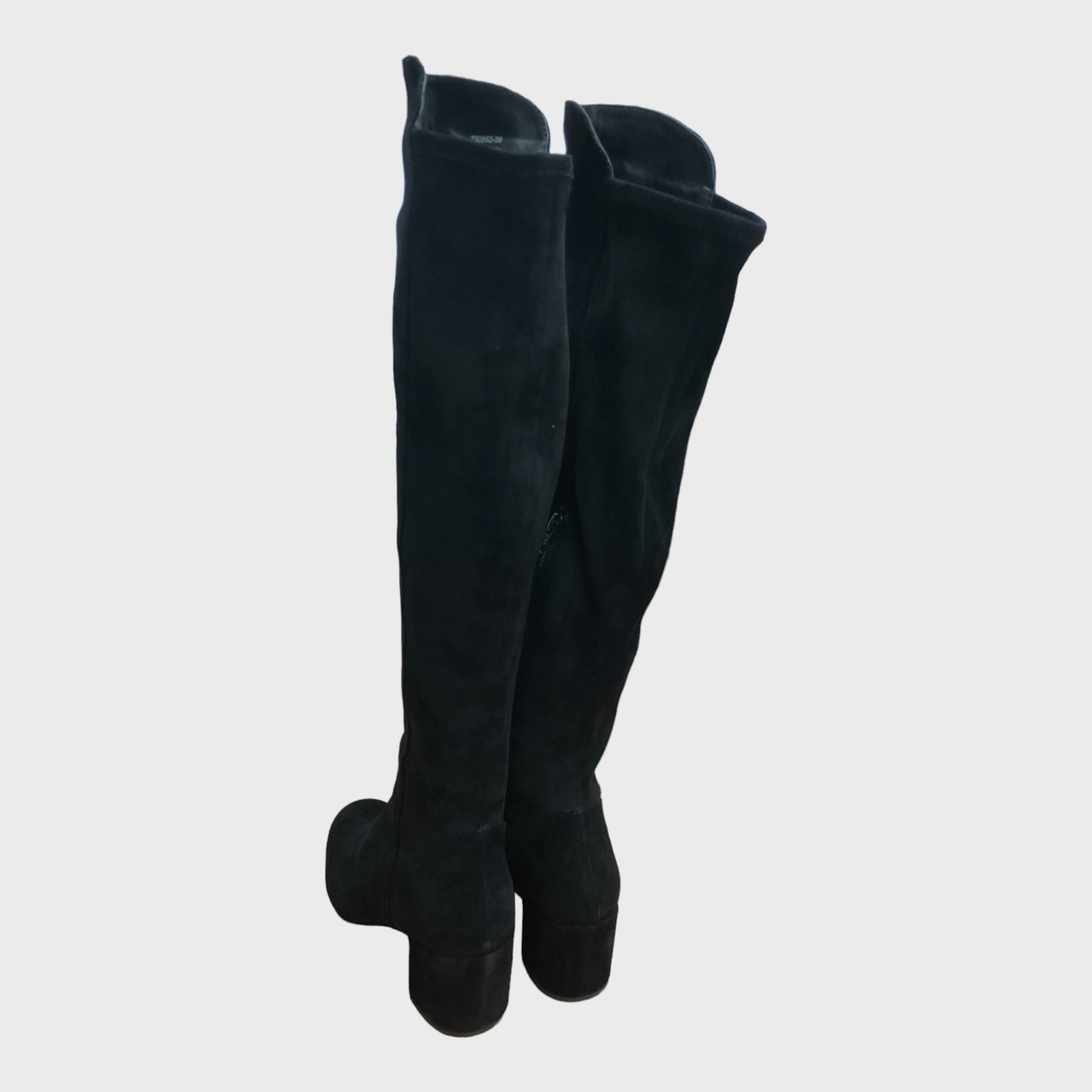 Women's Black Knee High Boots Size 5.5