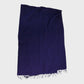 Dark Purple Wide Scarf