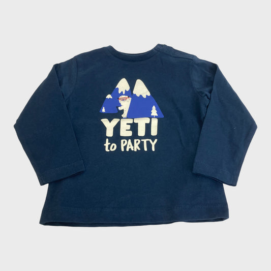 Baby 'Yeti To Party' Top