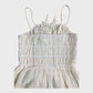 River Island White Tiered Shimmer Dress - 2-3 Years