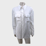 Branded Ivory Utility Shirt - Size 12