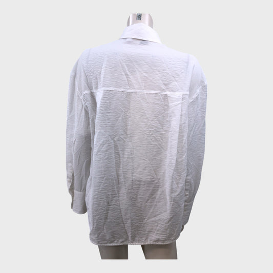 Branded Ivory Utility Shirt - Size 12