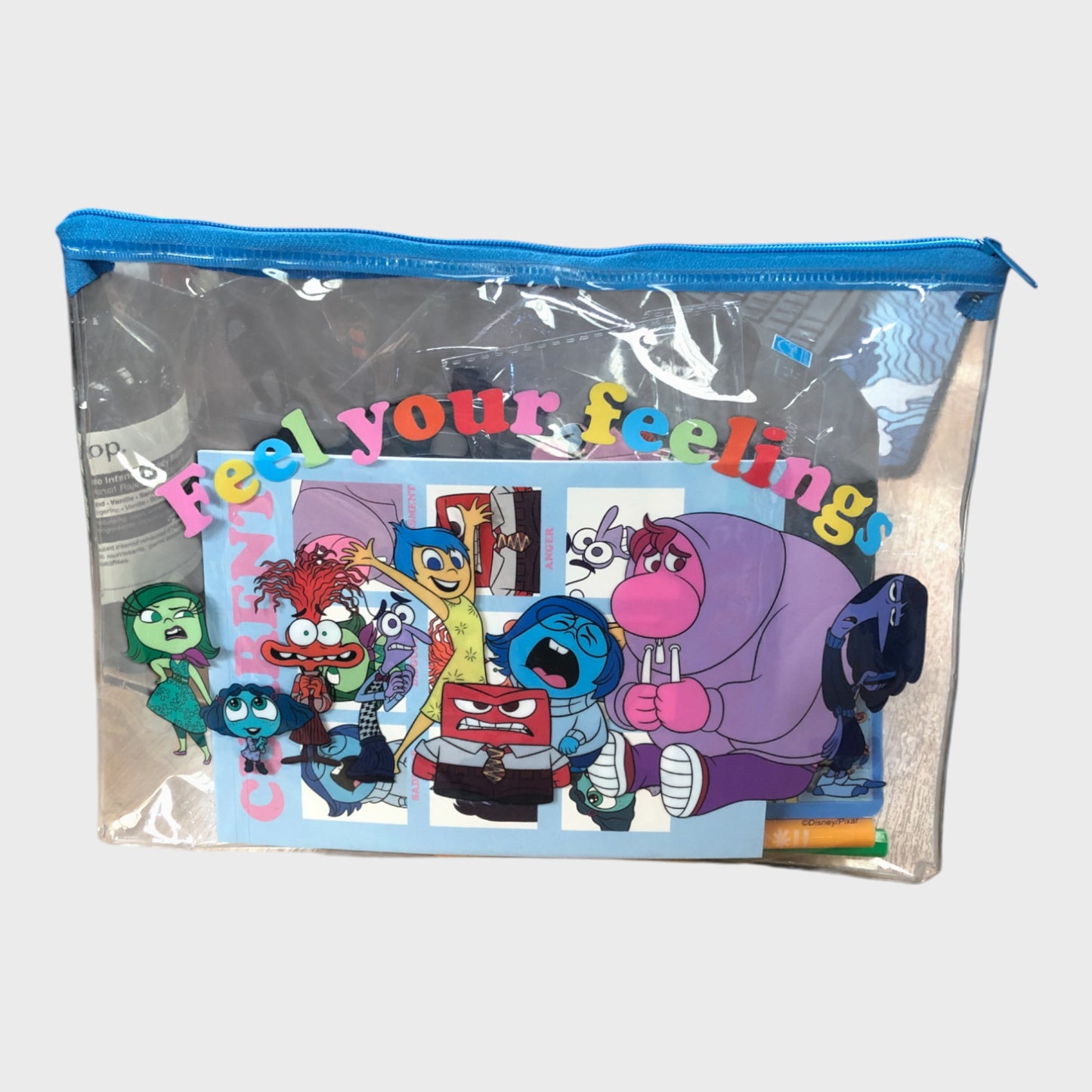 Disney Inside Out Pencil Case and Game Set