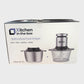 Kitchen in the Box Food Processor with Two Bowls