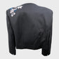 Black Precis Petite Floral Jacket - Size 14
