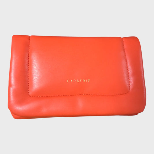 Coral Red Expatrie Cross Body Bag