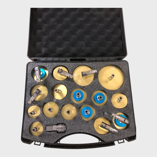 AXILYZE 17 Pieces Brake Fluid Bleeder Adapter Kit
