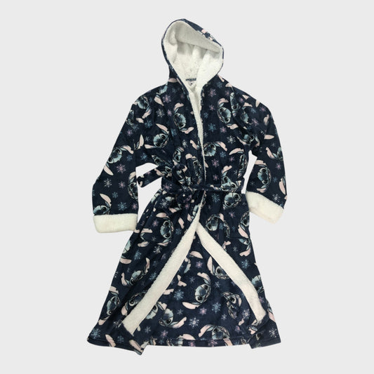 Lilo & Stitch Fleece Hooded Dressing Gown