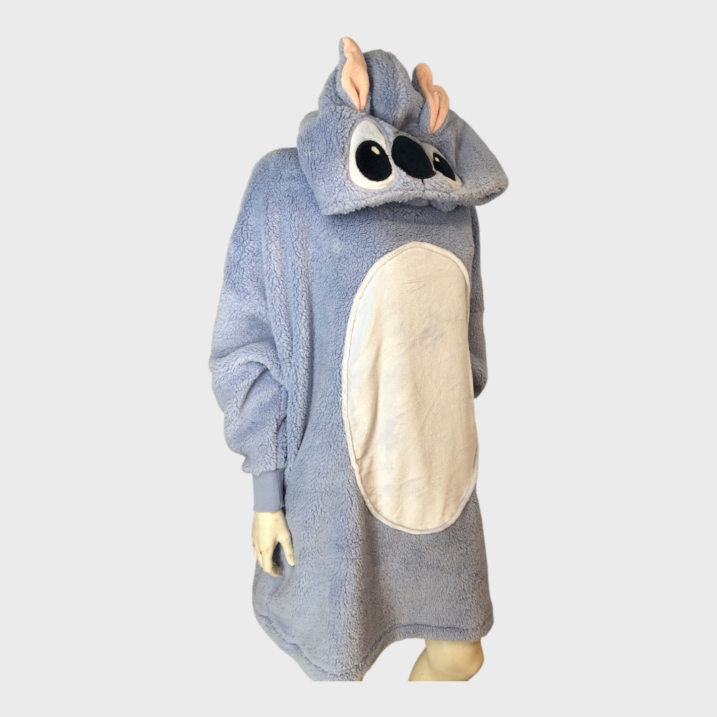 Stitch Soft Borg Fleece Loungewear Hoodie Size UK14