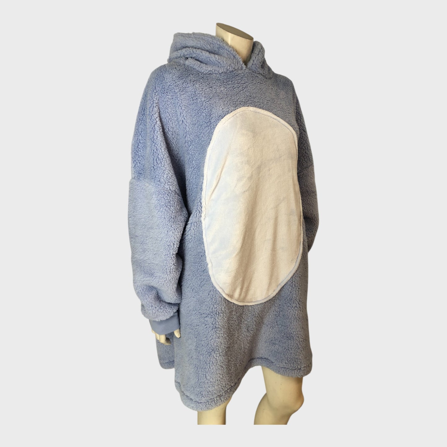 Stitch Soft Borg Fleece Loungewear Hoodie Size UK14