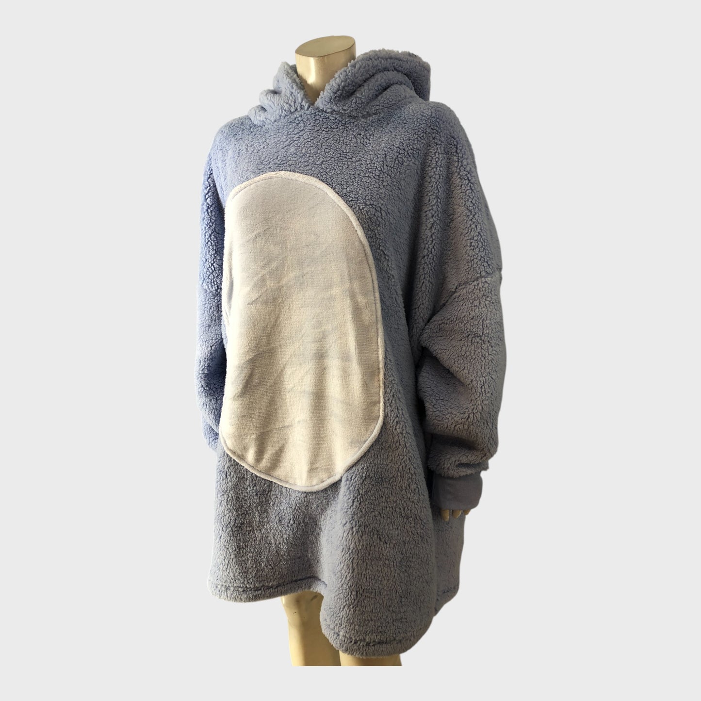 Stitch Soft Borg Fleece Loungewear Hoodie Size UK14