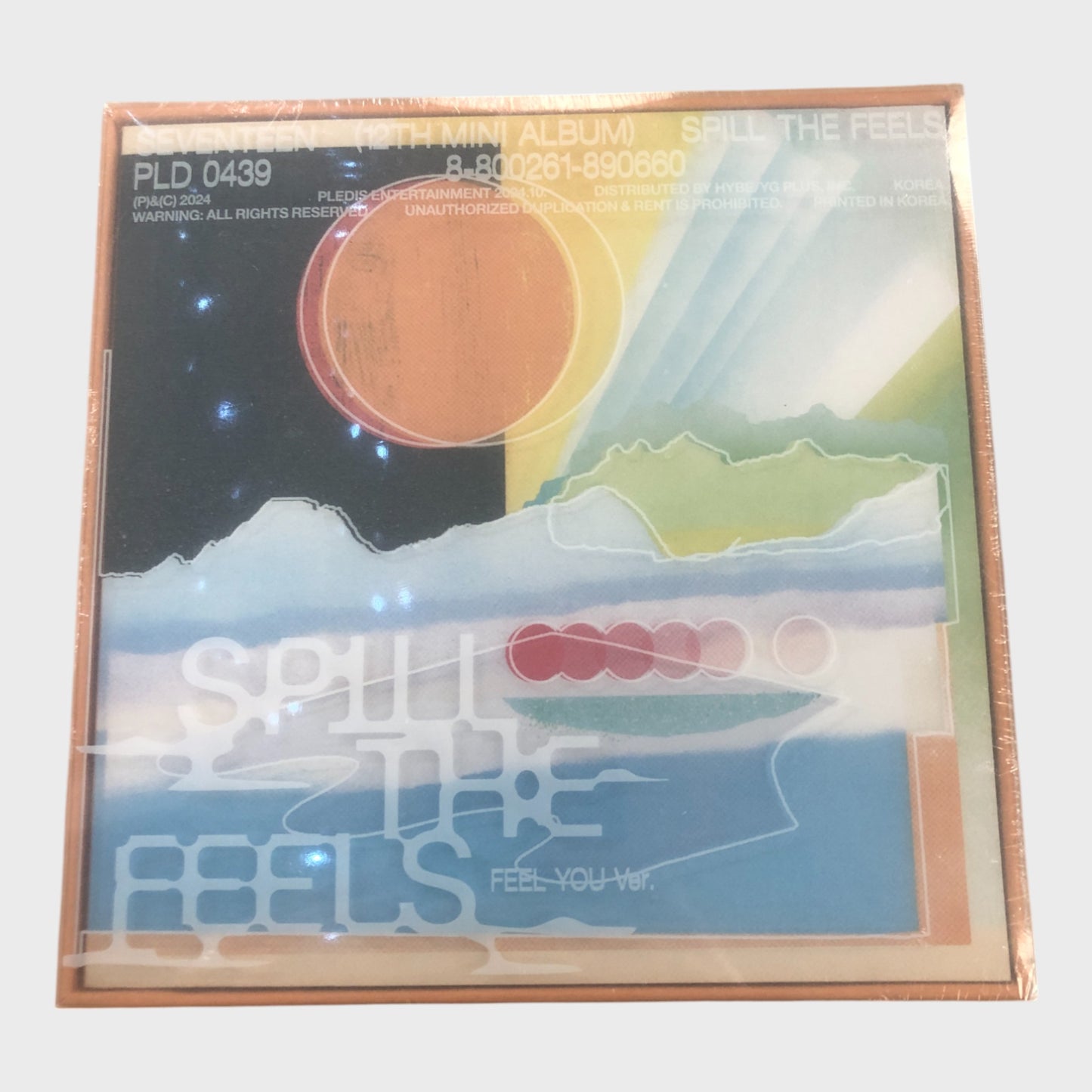 SEVENTEEN 12th Mini Album CD - Spill The Feels - Feel You Version