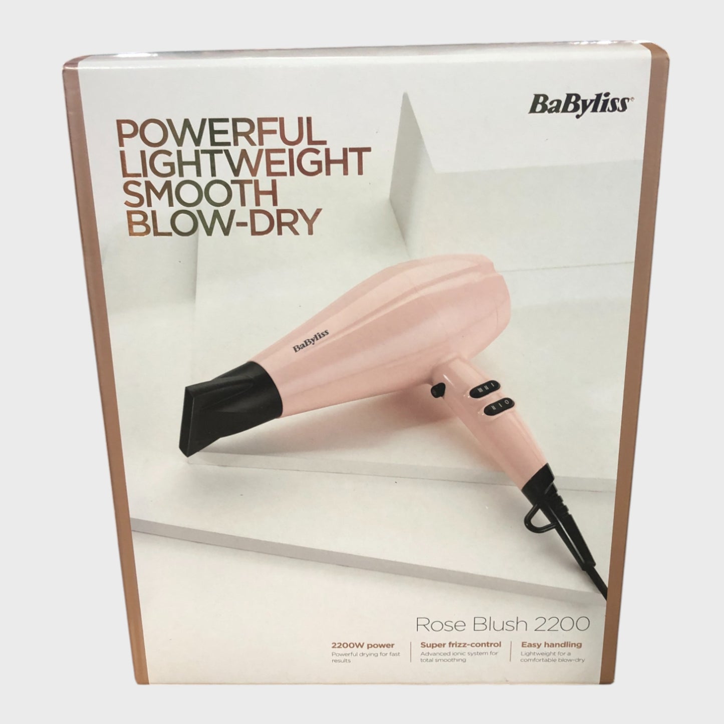 BaByliss Rose Blush 2200 Hair Dryer