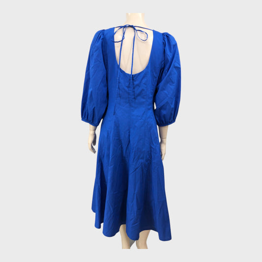 Branded Azure Tie Back Dress - Size 12