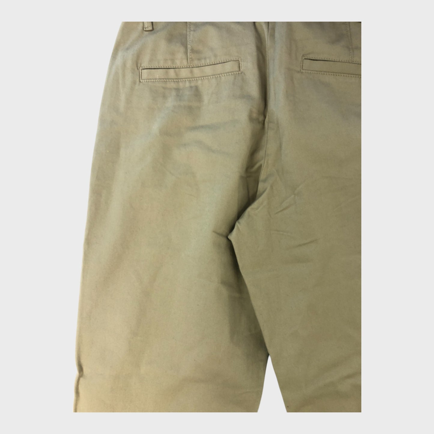 Beige Branded Chino